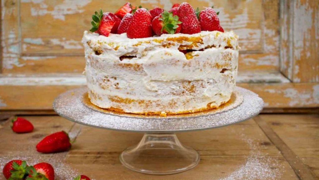 Naked Cake Con Fragole E Mascarpone Ricetta Super Facile