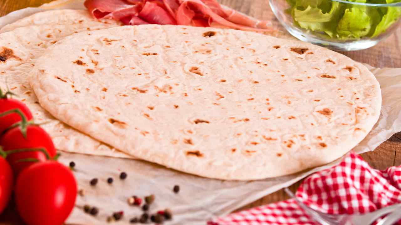 ricetta piadina