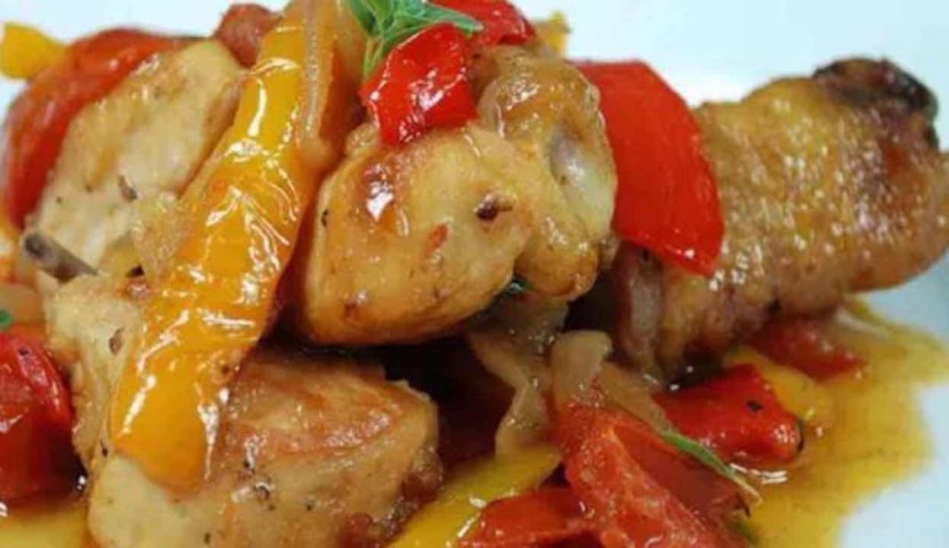 Pollo Con I Peperoni: Ottimo In Estate, Ricetta Classica