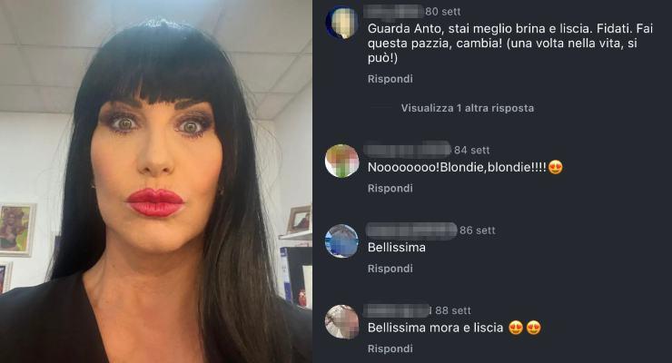 Cambio look sconvolgente per Antonella Clerici