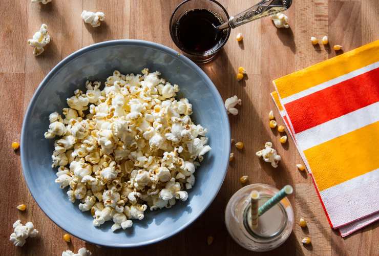 pop corn come al cinema