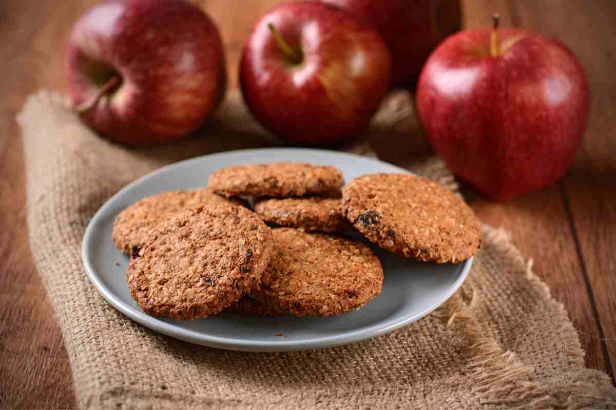 biscotti mele velocemente