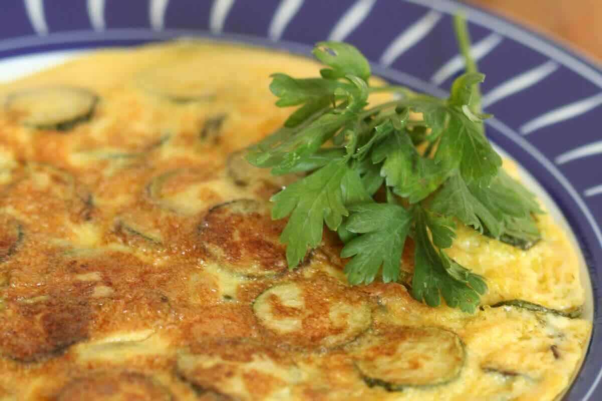 focaccia di zucchine in padella