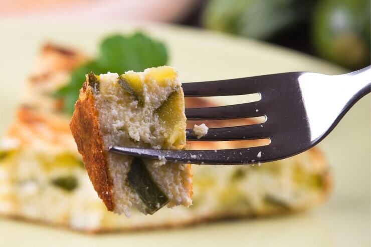 Focaccia di zucchine in 3 minuti