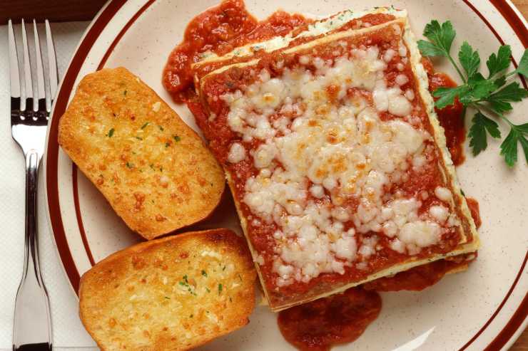 lasagna di pane bianco variante