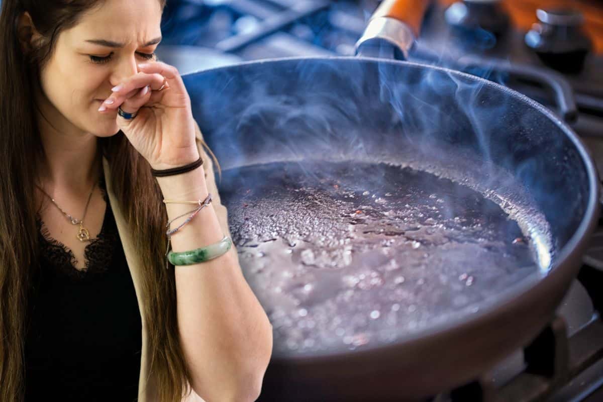 Liberarsi dell'odore di frittura