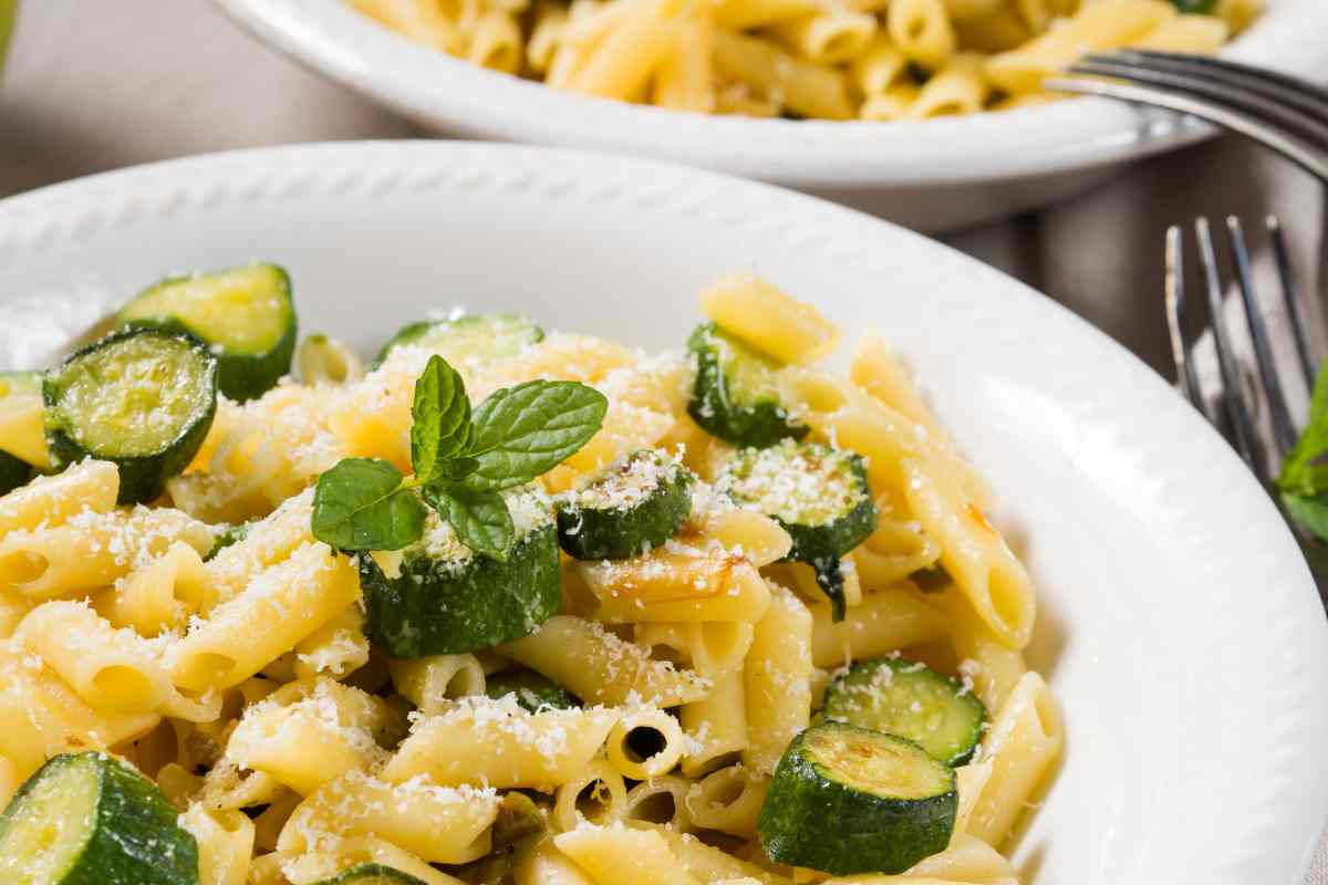 pasta con zucchine risottata