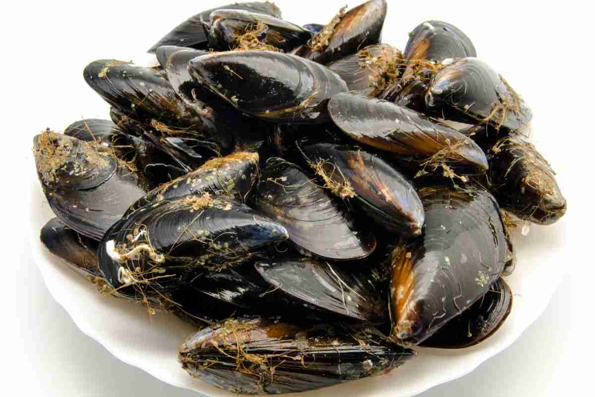 cozze ben pulite 5 minuti